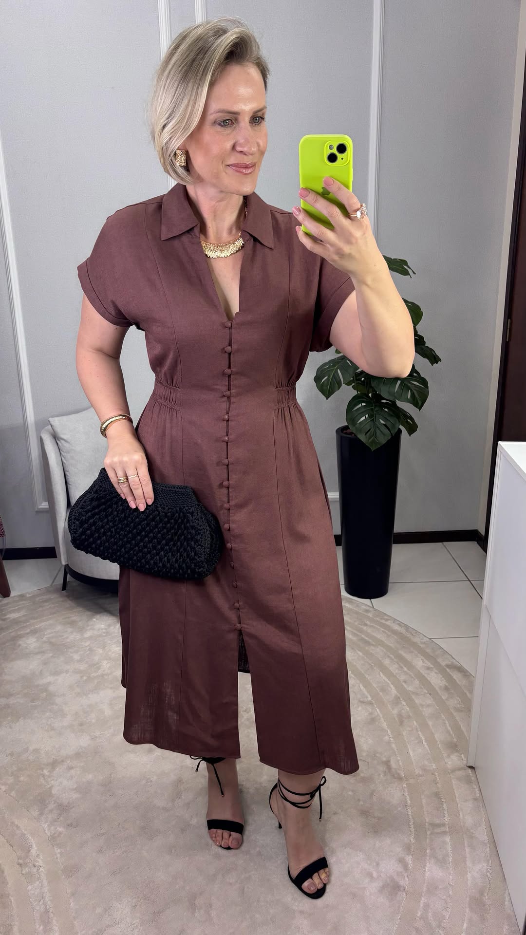 Vestido Alfaiataria Vanessa | 100% Linho