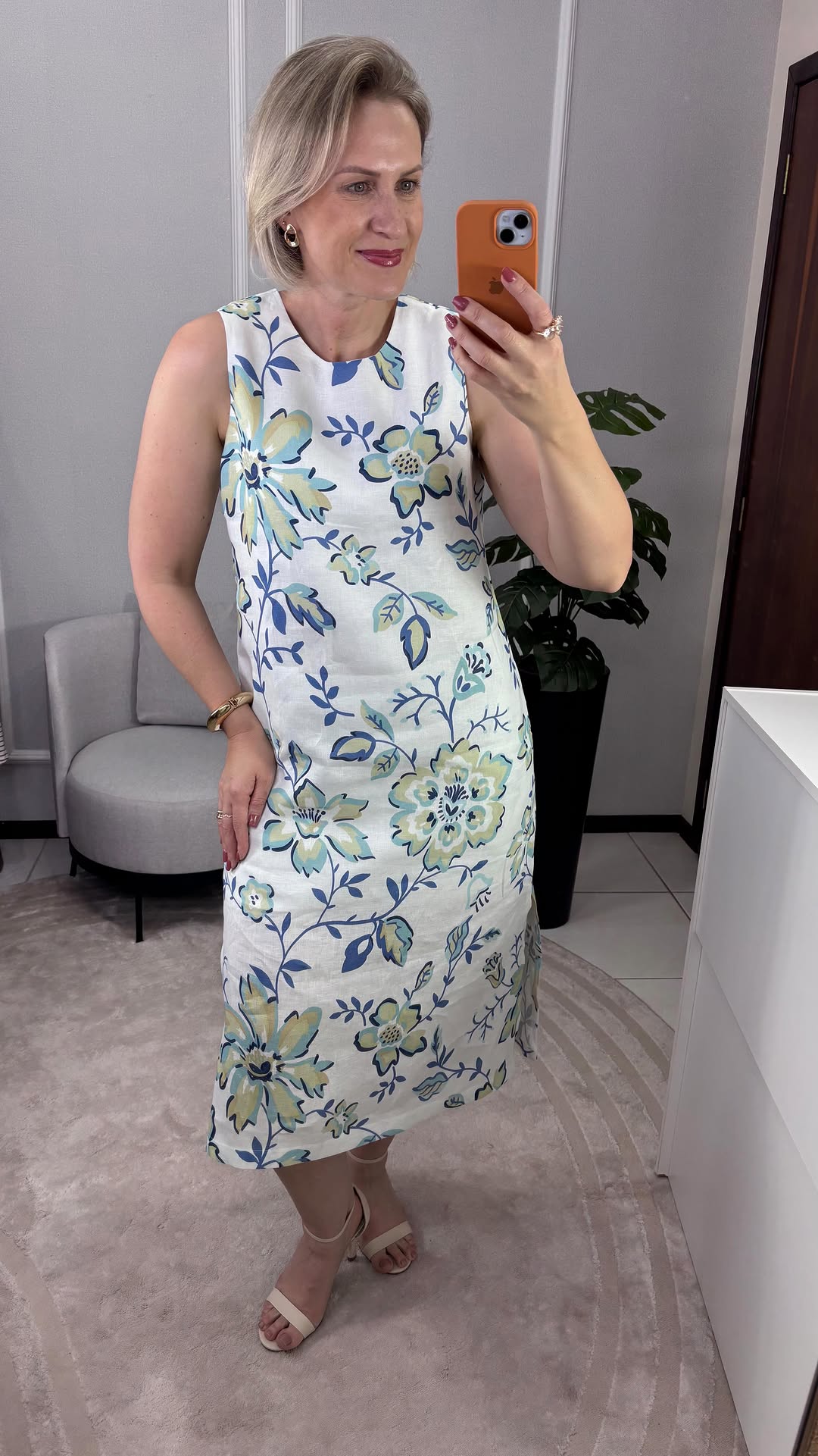 Vestido Alfaiataria Simone | 100% Linho