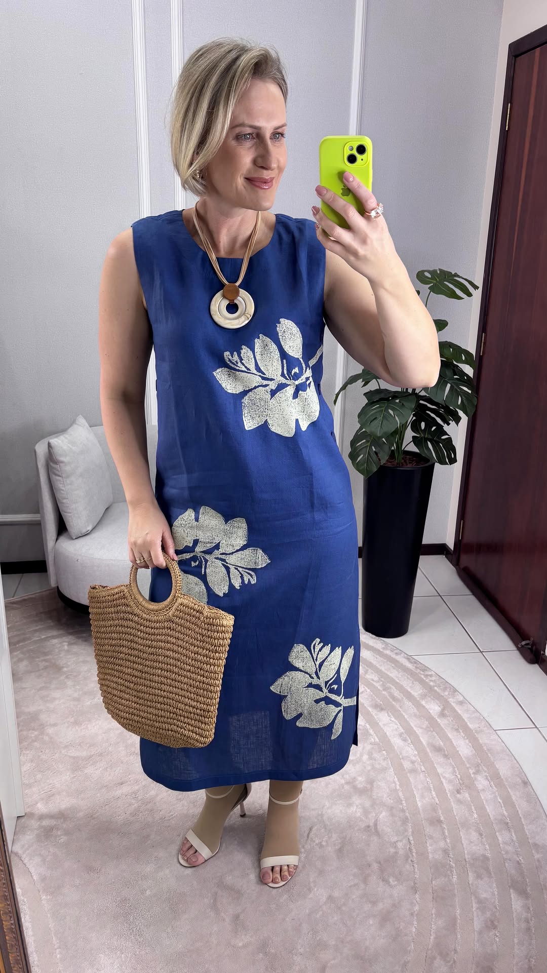 Vestido Alfaiataria Carolina | 100% Linho