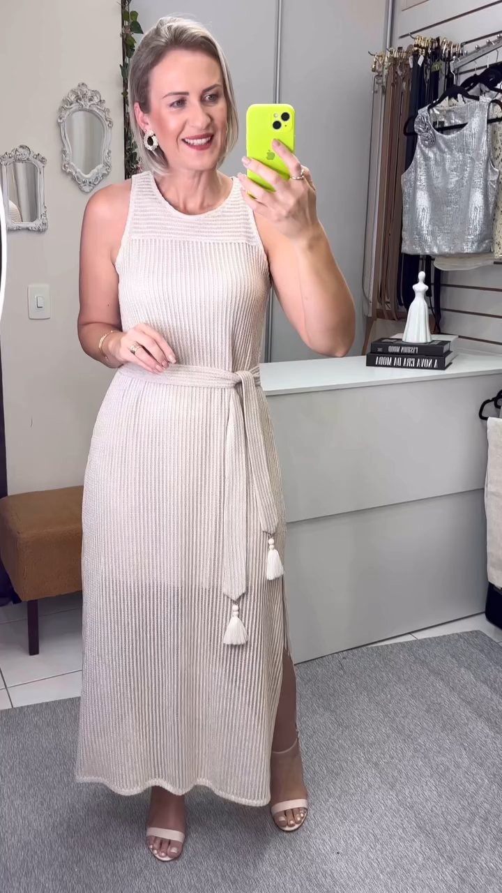 Vestido Alfaiataria Yara | 100% Linho