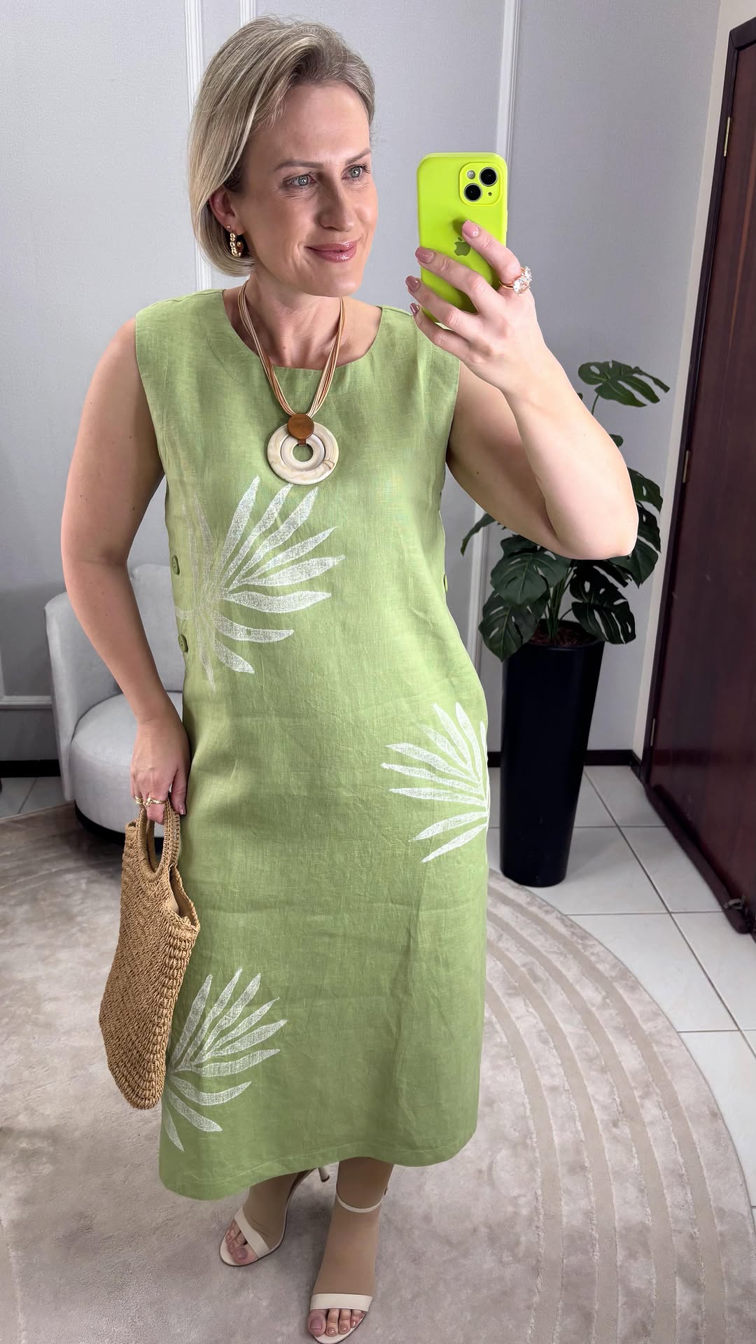 Vestido Alfaiataria Rafaela | 100% Linho